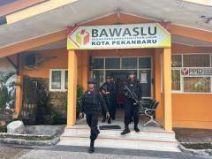 Subsatgas Aksi Khusus OMP LK-2024 Patrol Dialogis ke Bawaslu Pekanbaru